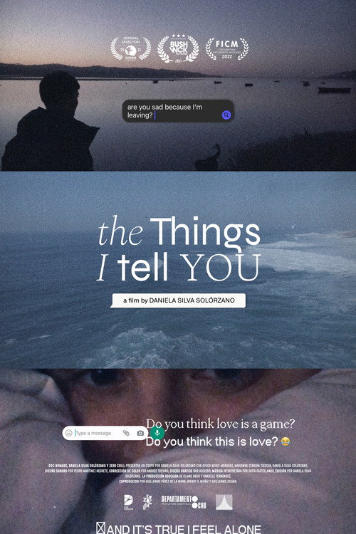 Movie poster for The Things I Tell You (2022)