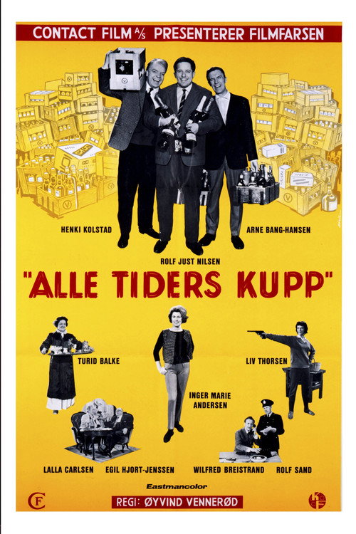 Movie poster for Alle tiders kupp (1964)