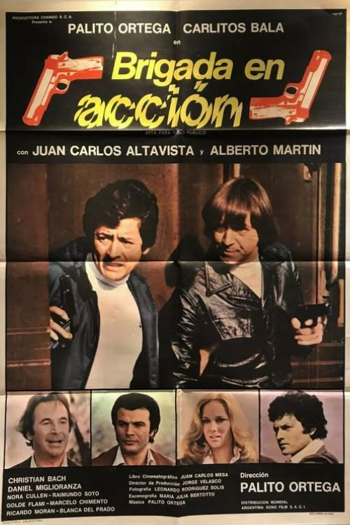 Movie poster for Brigada en acción (1977)