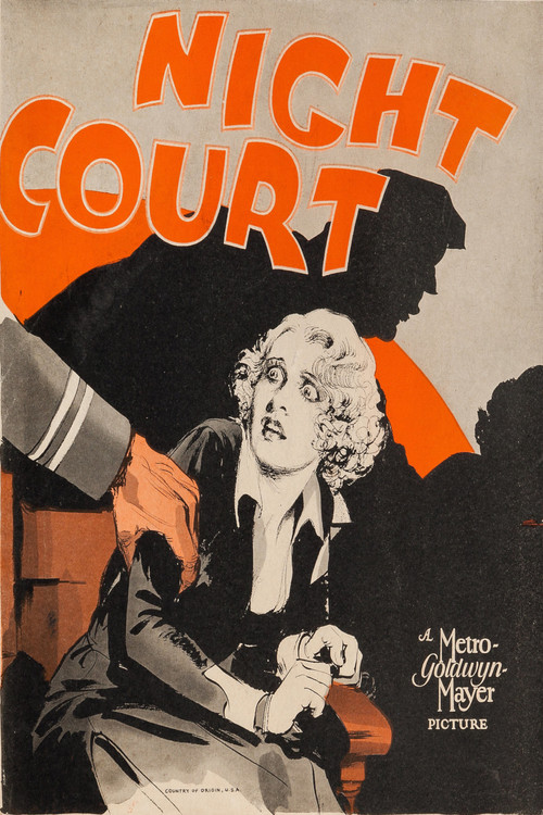 Movie poster for Night Court (1932)
