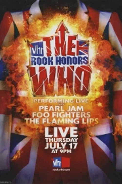 Movie poster for VH1 Rock Honors: The Who (2008)