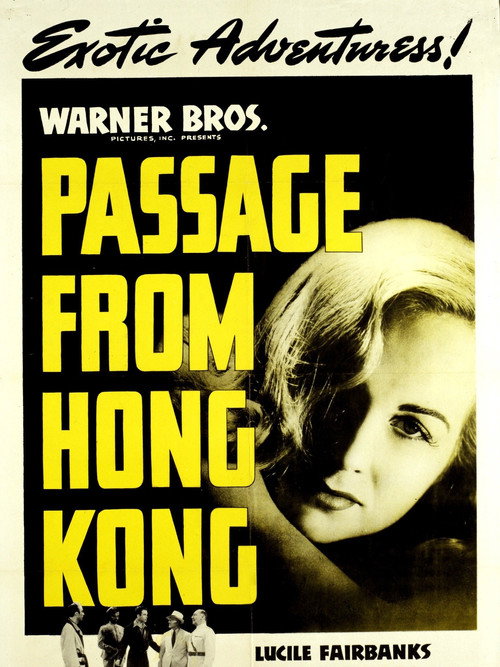 Movie poster for Passage from Hong Kong (1941)