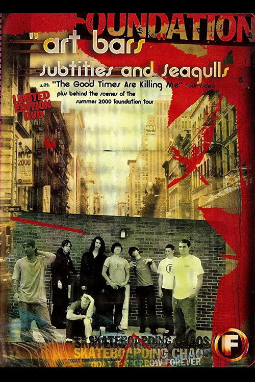 Movie poster for Foundation – Art Bars Subtitles and Seagulls (2001)