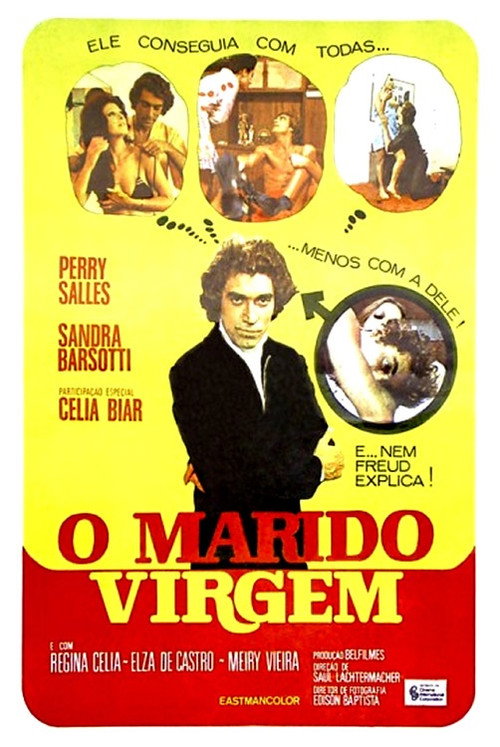Movie poster for O Marido Virgem (1974)