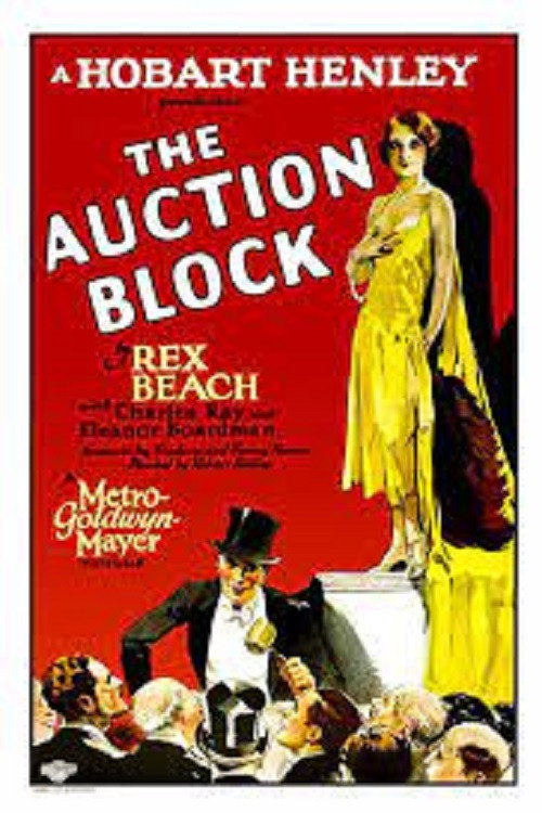 Movie poster for The Auction Block (1926)