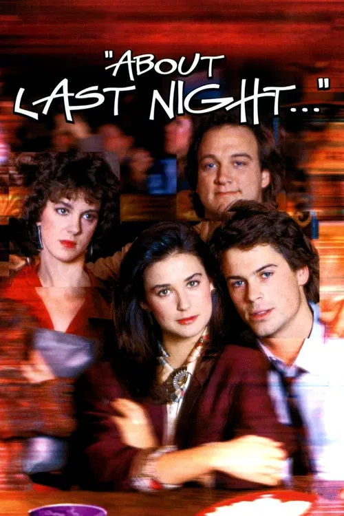 Movie poster for About Last Night... (1986)