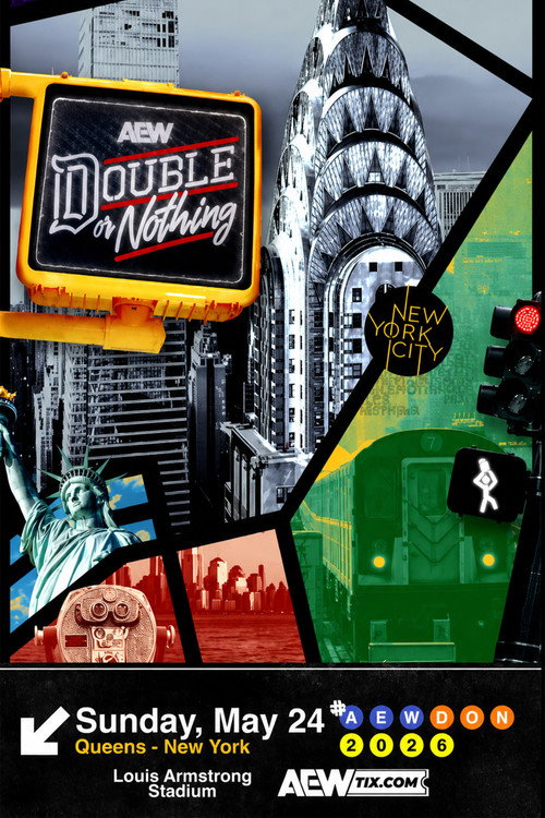 Movie poster for AEW Double or Nothing (2026)