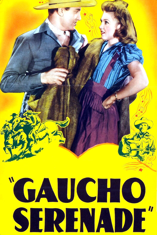 Movie poster for Gaucho Serenade (1940)
