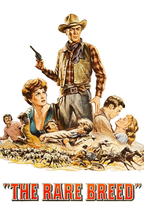 Movie poster for The Rare Breed (1966)