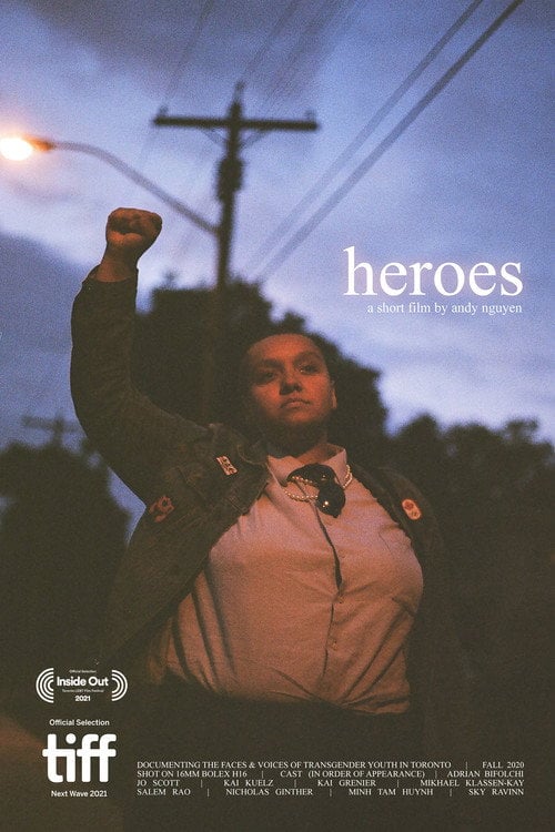 Movie poster for heroes (2020)