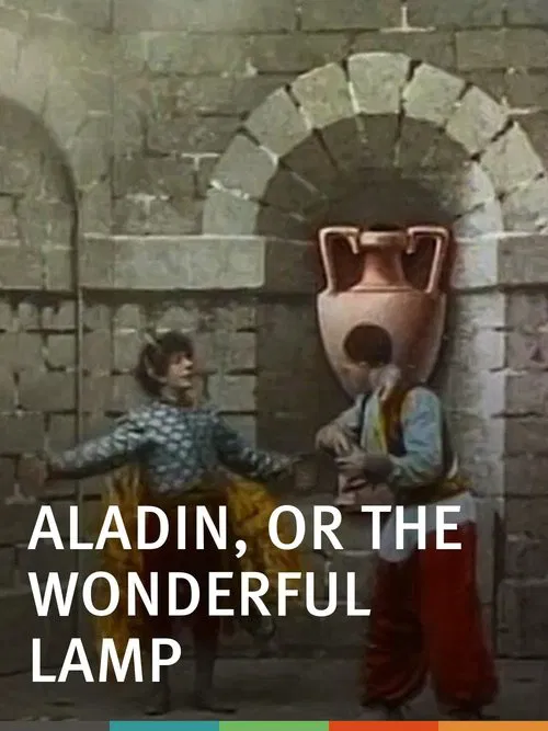 Movie poster for Aladdin and His Wonder Lamp (1906)