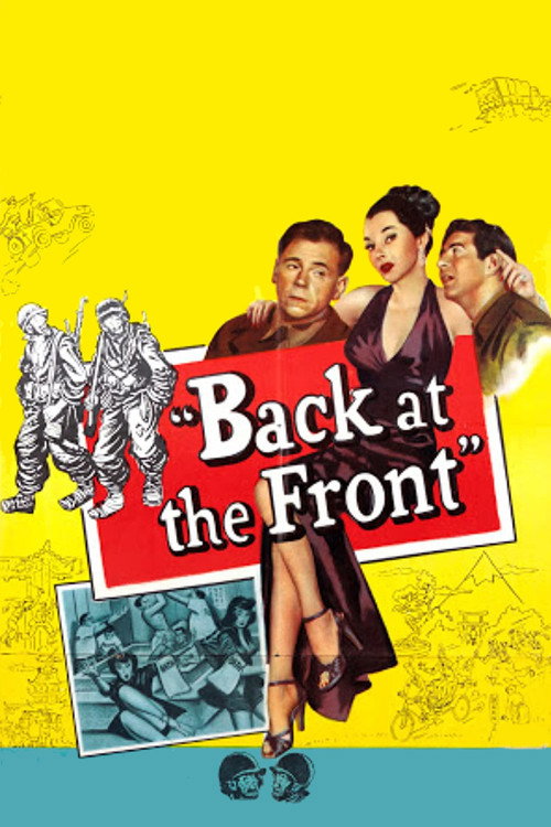 Movie poster for Back at the Front (1952)