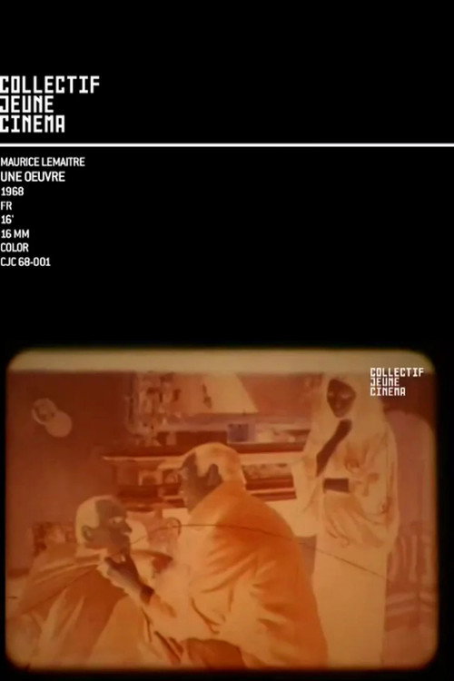Movie poster for Une Oeuvre (1968)