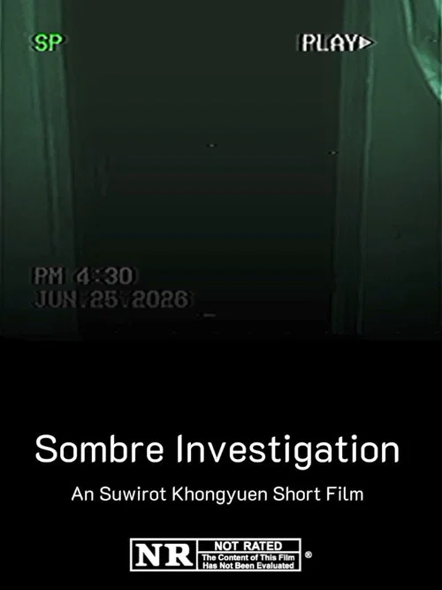 Movie poster for Sombre Investigation (2026)