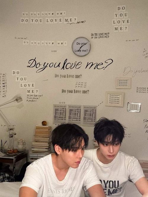 Movie poster for SHOWNU X HYUNGWON 셔누X형원 'Do You Love Me'