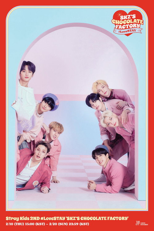 Movie poster for Stray Kids 2ND #LoveSTAY 'SKZ’S CHOCOLATE FACTORY' (2022)