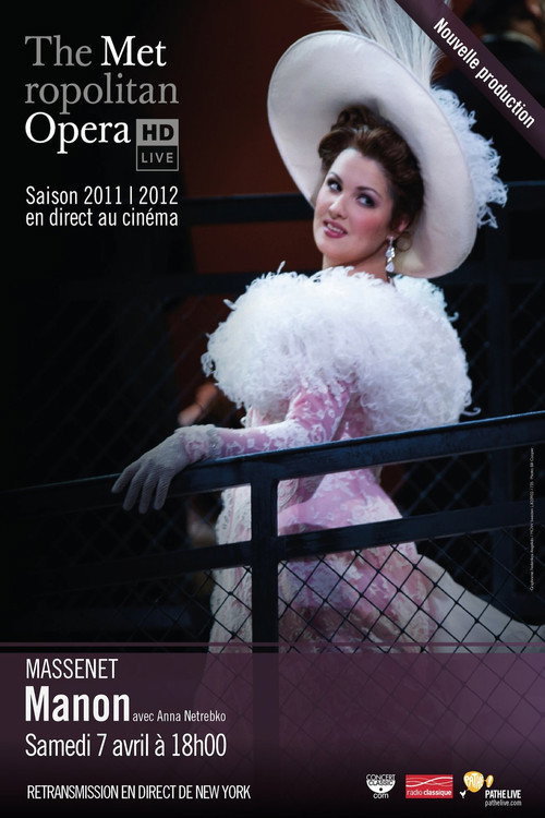 Movie poster for Massenet: Manon (2012)