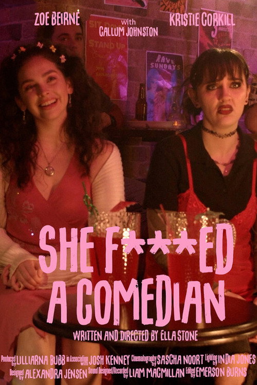 Movie poster for She F***ed a Comedian (2026)