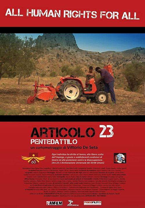 Movie poster for Articolo 23 (Pentedattilo) (2008)