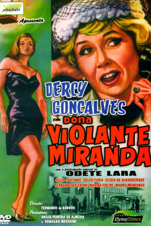 Movie poster for Dona Violante Miranda (1960)
