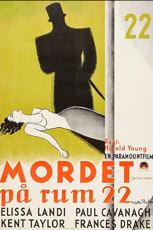 Movie poster for Without Regret (1935)