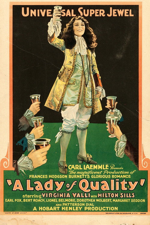 Movie poster for A Lady of Quality (1924)