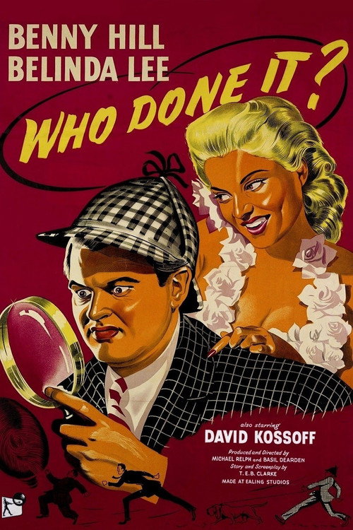 Movie poster for Who Done It? (1956)
