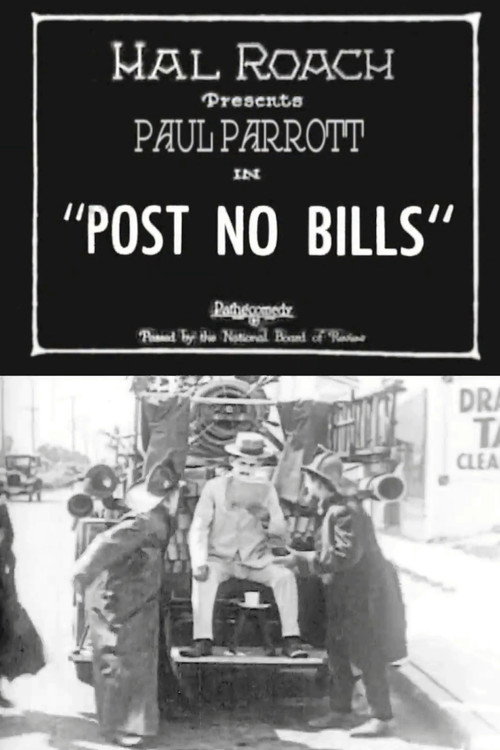 Movie poster for Post No Bills (1923)