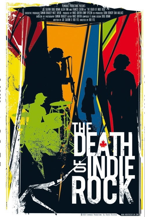 Movie poster for The Death of Indie Rock (2008)