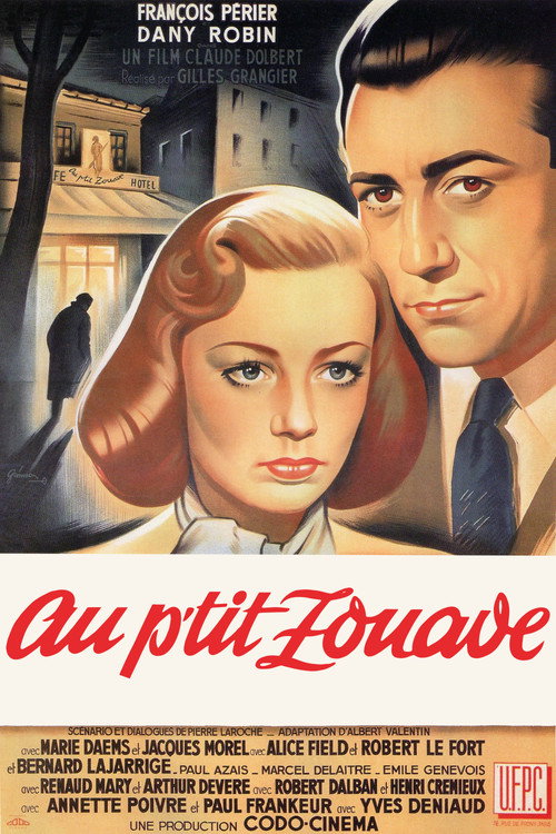 Movie poster for Au P'tit Zouave (1950)