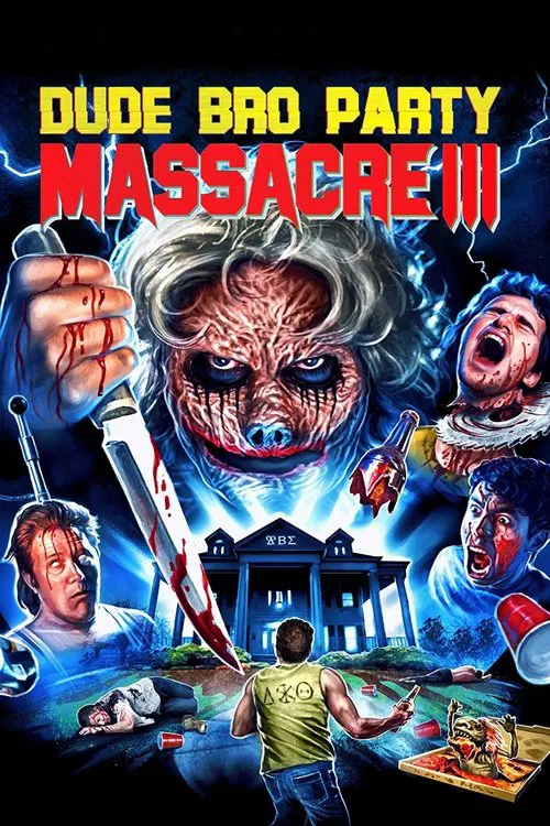 Movie poster for Dude Bro Party Massacre III (2015)