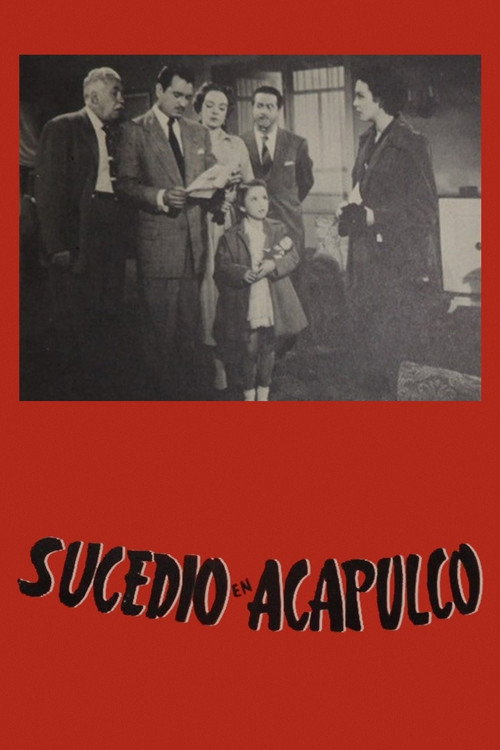 Movie poster for Sucedió en Acapulco (1953)