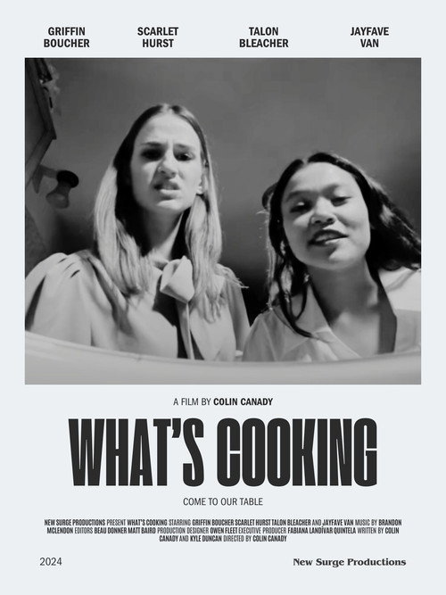 Movie poster for What's Cooking (2025)