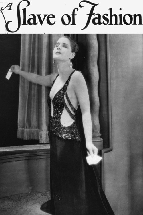 Movie poster for A Slave of Fashion (1925)