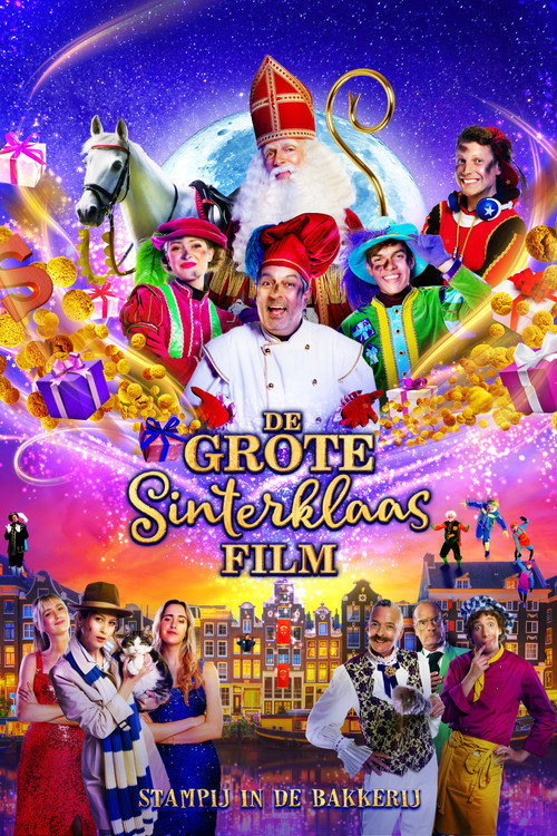 Movie poster for De Grote Sinterklaasfilm: Stampij in de bakkerij (2024)