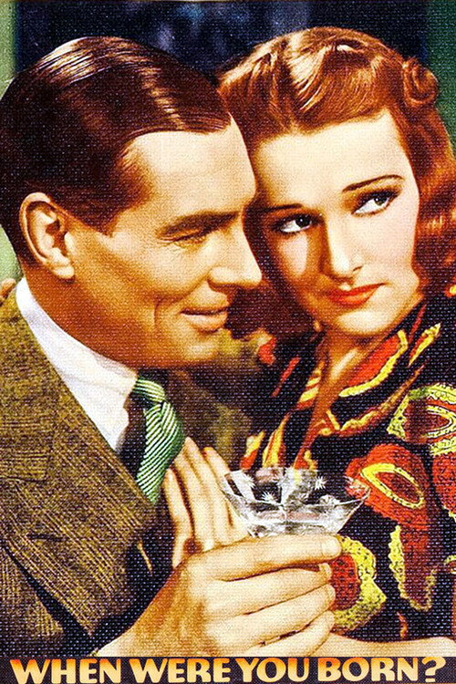 Movie poster for When Were You Born (1938)
