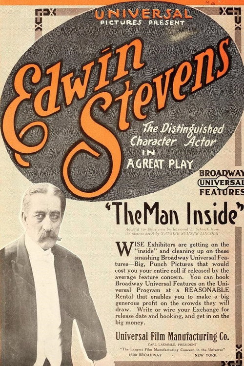 Movie poster for The Man Inside (1916)