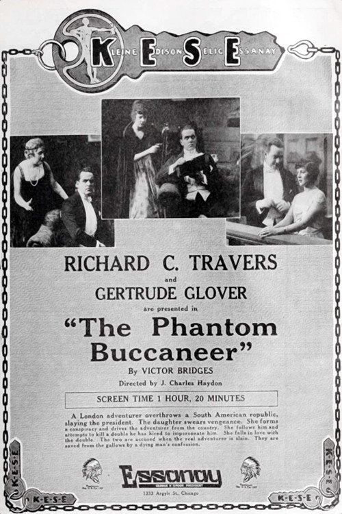 Movie poster for The Phantom Buccaneer (1916)