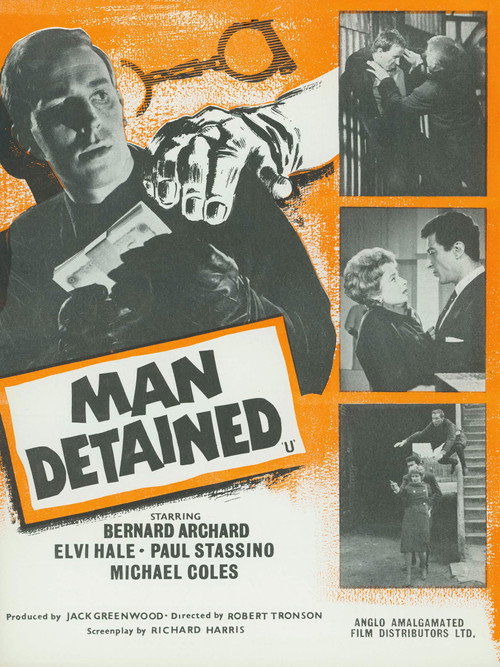 Movie poster for Man Detained (1961)