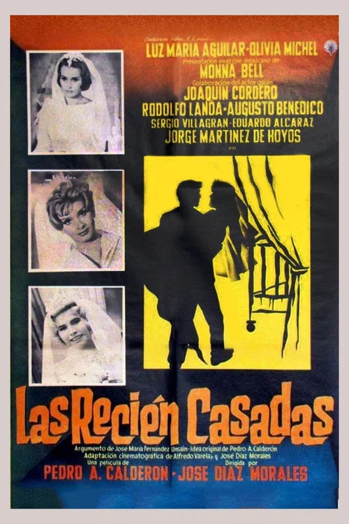 Movie poster for Las recién casadas (1962)