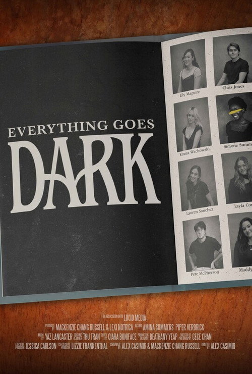 Movie poster for Everything Goes Dark (2023)