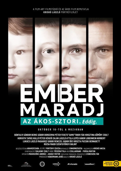 Movie poster for EMBER MARADJ - Az Ákos-sztori. Eddig. (2025)