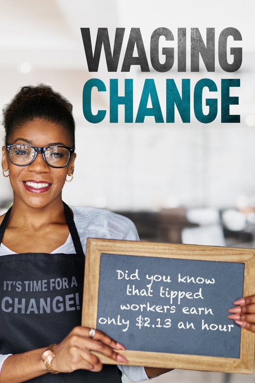 Movie poster for Waging Change (2020)