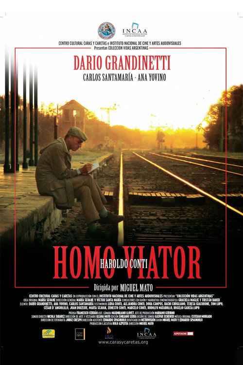 Movie poster for Haroldo Conti, homo viator (2009)