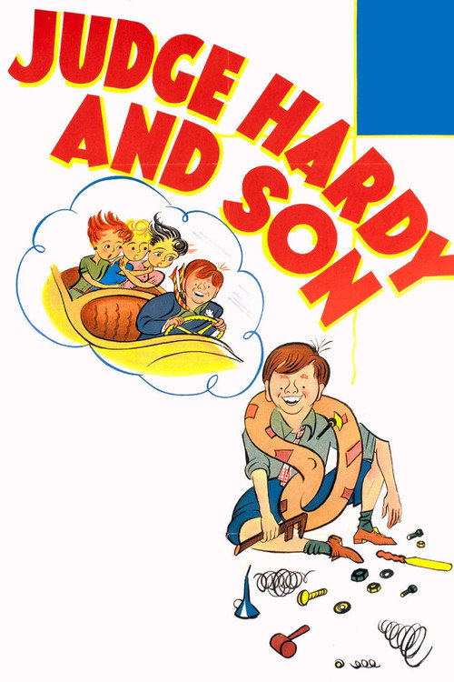 Movie poster for Judge Hardy and Son (1939)