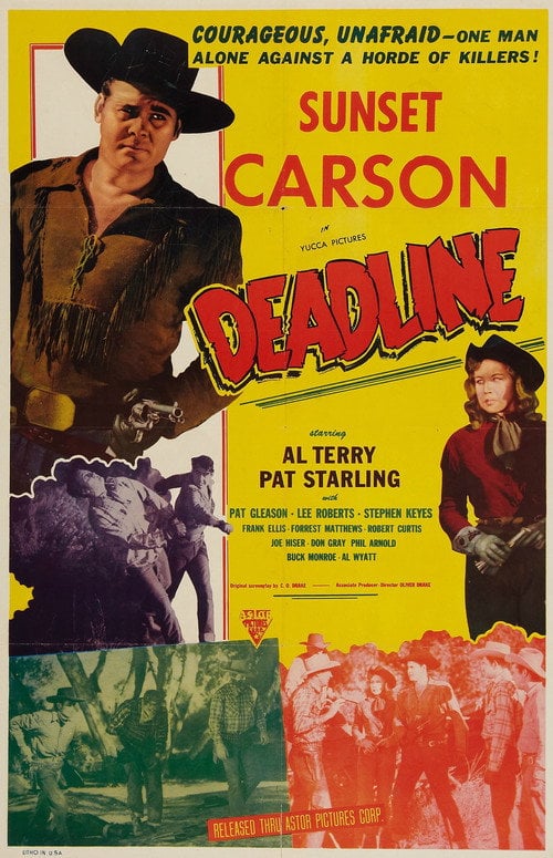Movie poster for Deadline (1948)