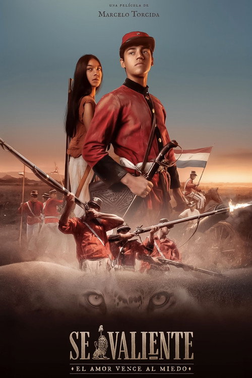 Movie poster for Se Valiente, el amor vence al miedo (2025)