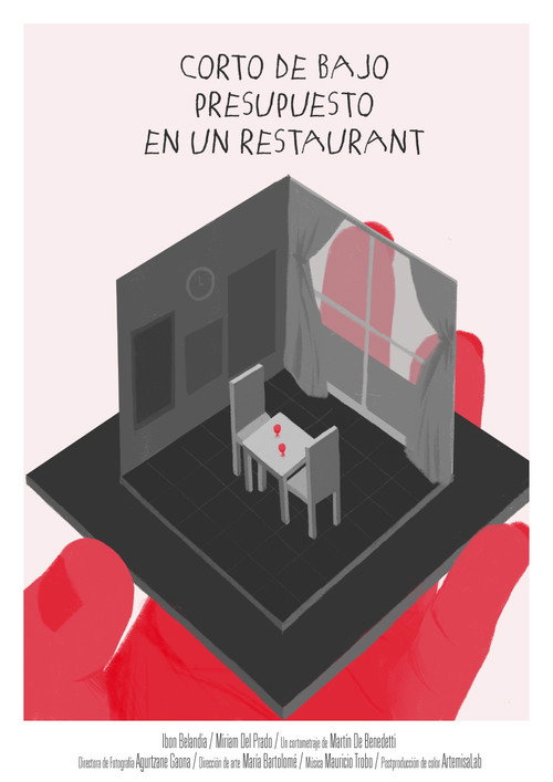 Movie poster for Corto de bajo presupuesto en un restaurant