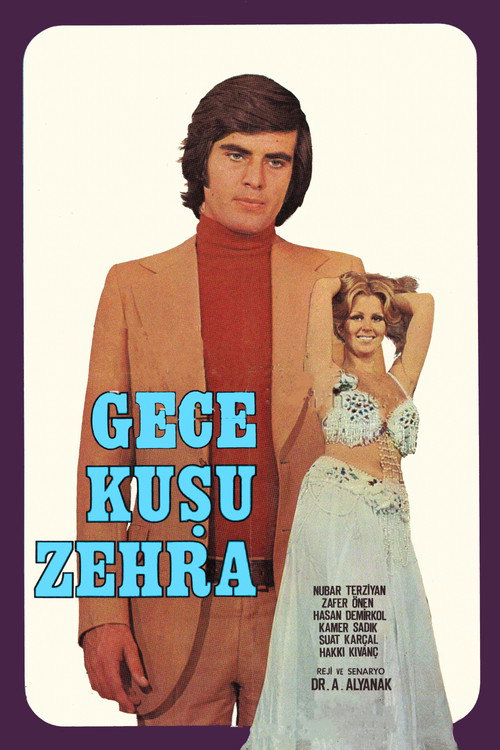Movie poster for Gece Kuşu Zehra (1975)