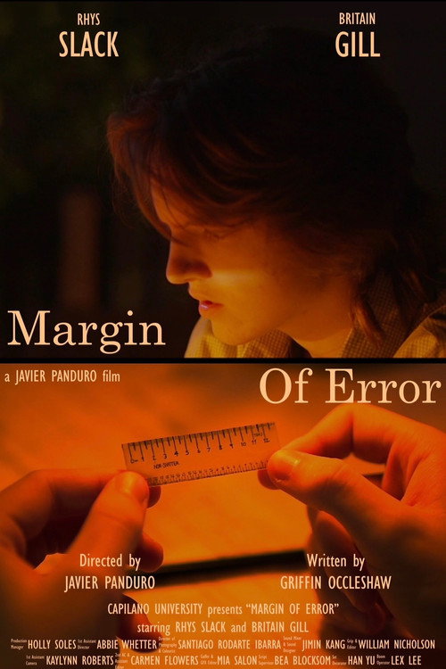 Movie poster for Margin Of Error